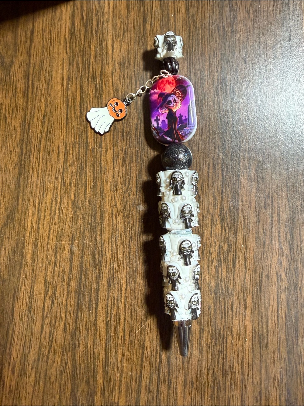 Halloween Charm Beaded Pen